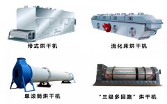 四種常見烘干機(jī)介紹以及的簡單對比